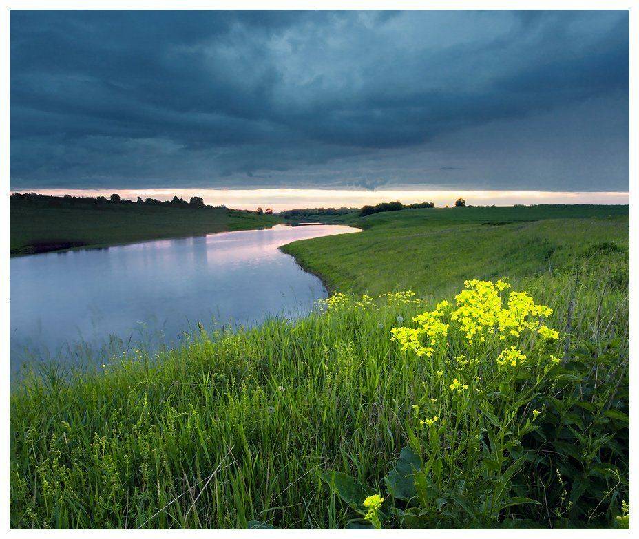 куркино, закат, пруд, Александр Мартынов