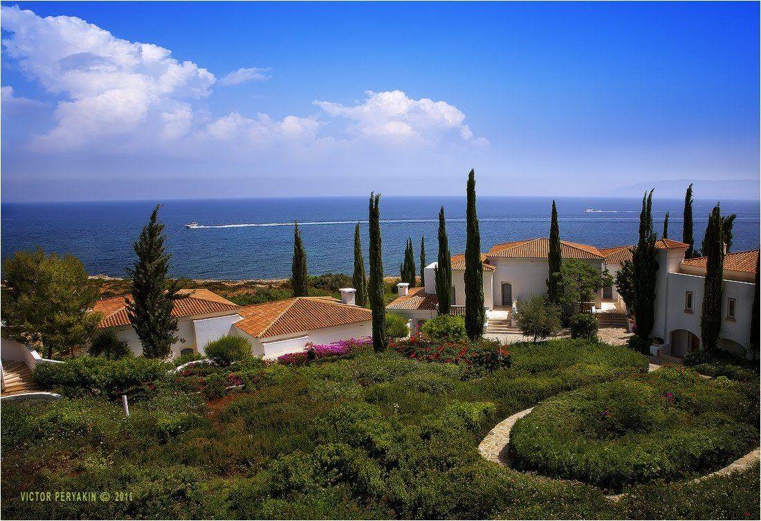 кипр, берег, полдень, море, Виктор Перякин