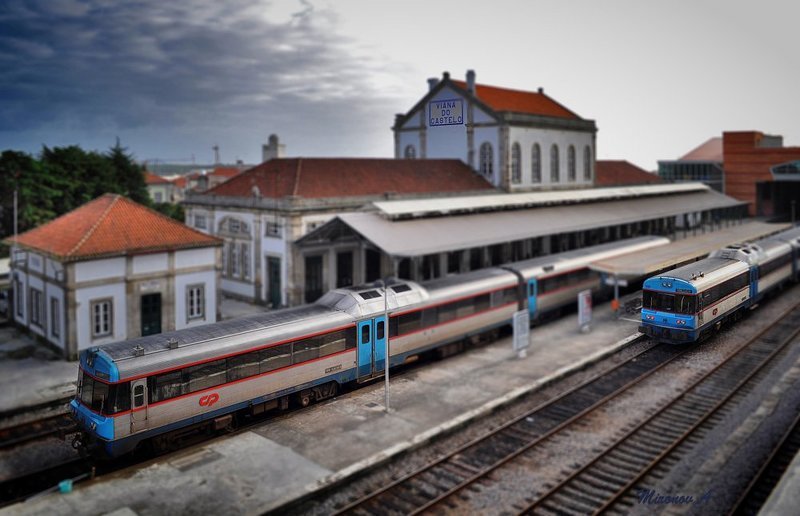 viana, do, castelo Railway Station фото превью