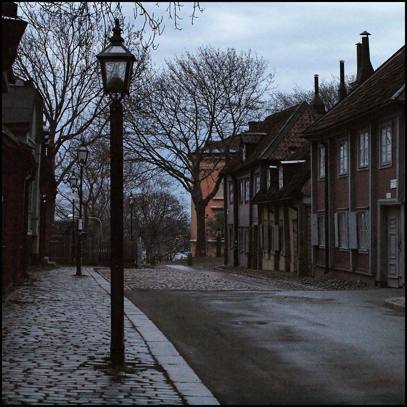 Стокгольм. В сумерках. фото превью