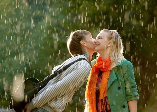 просто летний дождь прошёл..