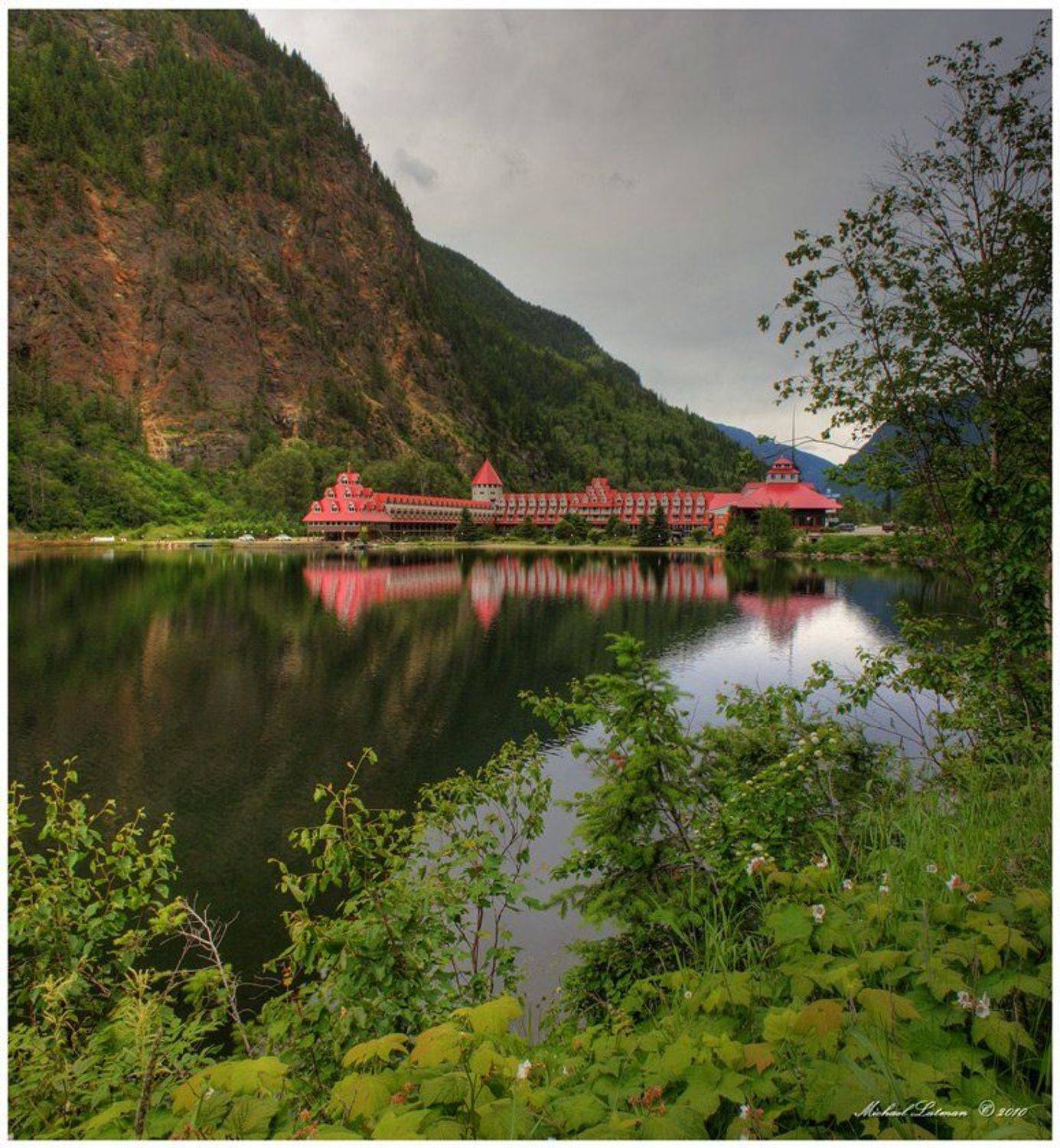 three, valley, lake, chateau, Michael Latman