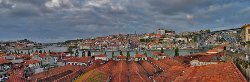 Панорама Порту фото превью