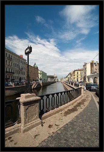 Цветные летние питерские зарисовки с канала Грибоедова