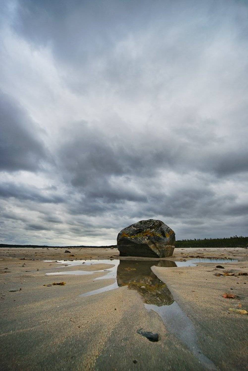 белое море, камень., senjor