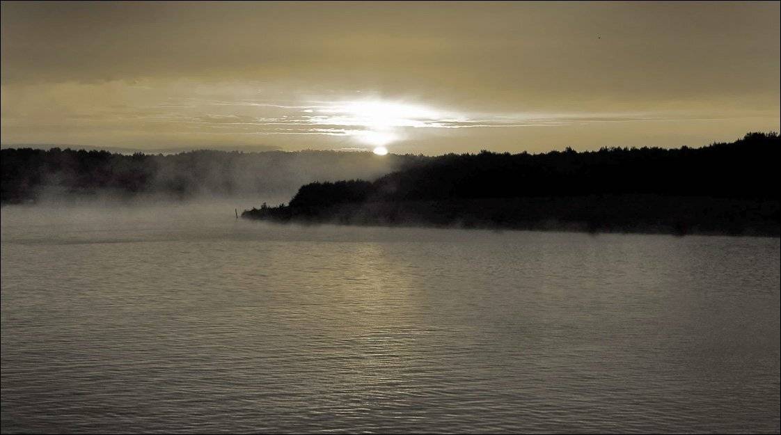 ладога, утро, Тарасов Алексей