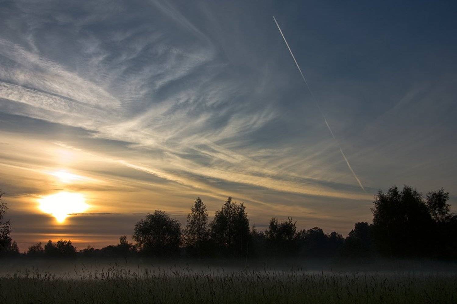 подмосковье, рассвет, королев, Ольга Шуть