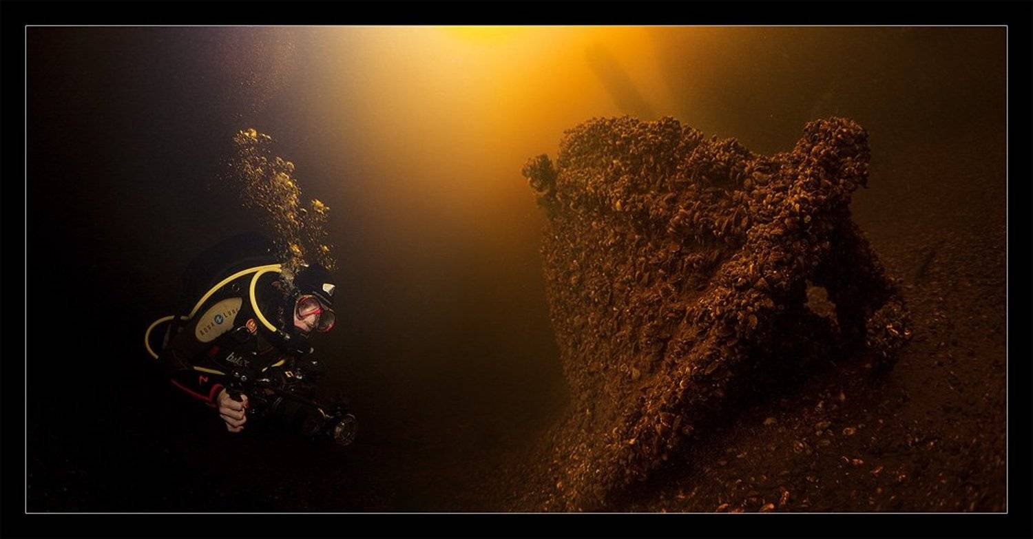 москва, дайвинг, холодно, темно, страшно, Нарчук Андрей