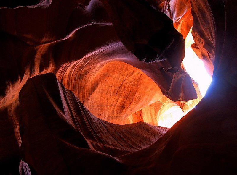 каньон антилопы, аризона, сша, 2010 Инь и янь фото превью