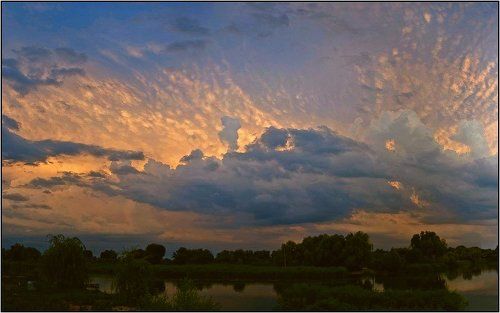 Вечерние облака