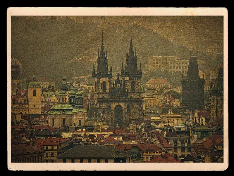 Прага в открытках фото превью