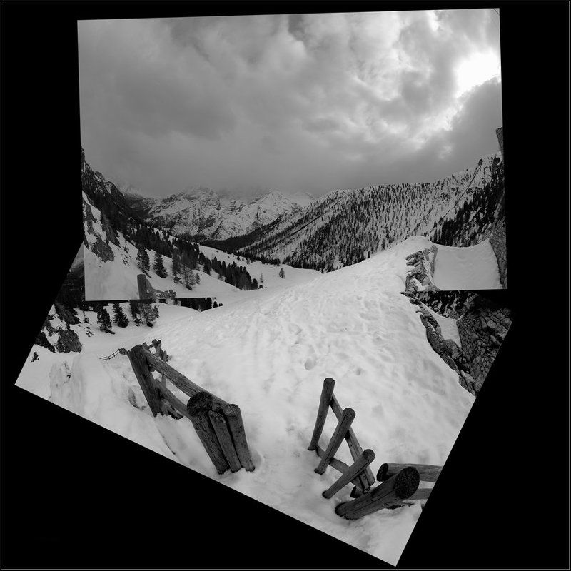 италия, венето, доломиты, природа, пейзаж, снег, весна, зима Весна не за горами фото превью