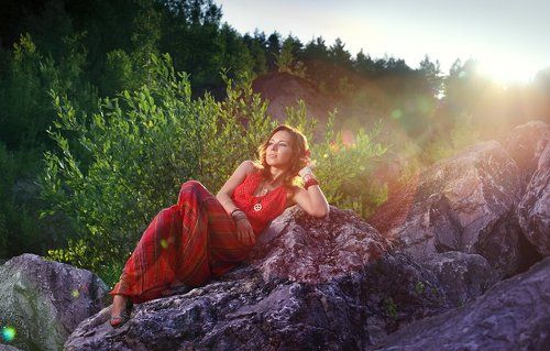 хиппи - дети цветов и солнца..