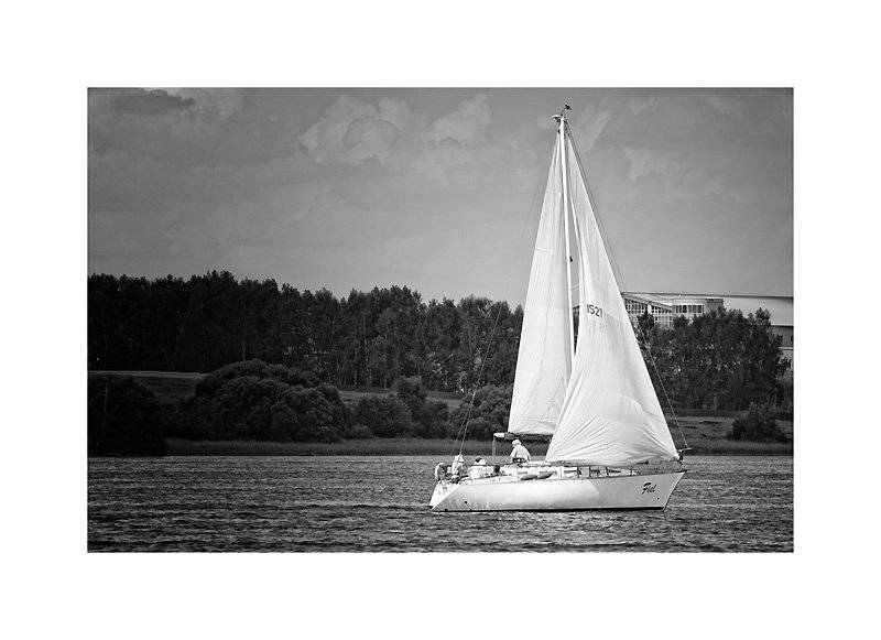 парус, яхта, лето, чб, москва река, vladimirvolkhonsky