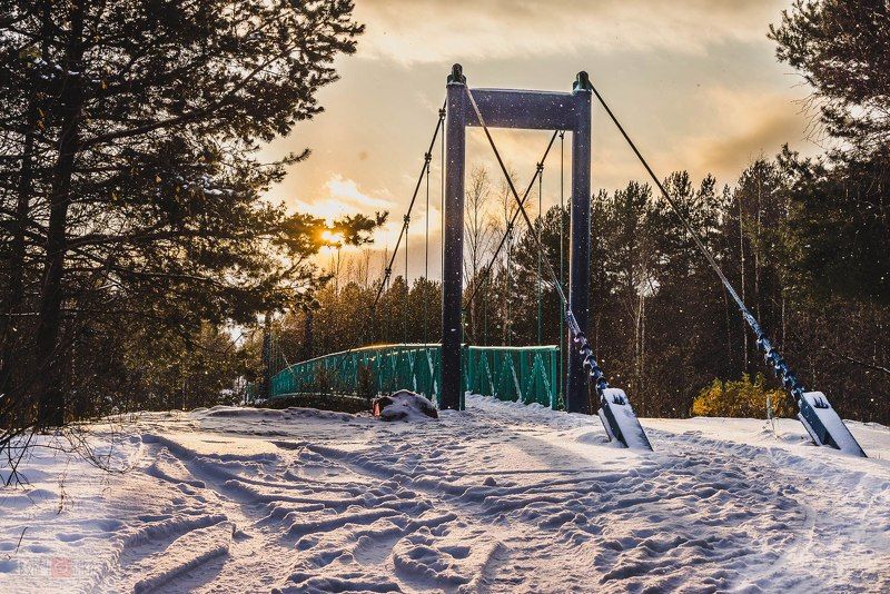 Зима в Сосновом Бору фото превью