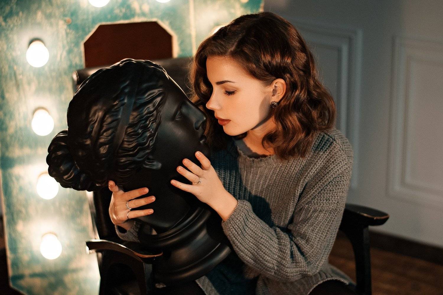 портрет, студия, Лана Никонова