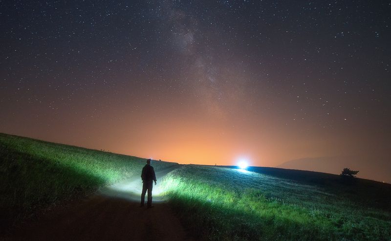 крым, горы, звезды, ночь, инопетяне Дратути фото превью