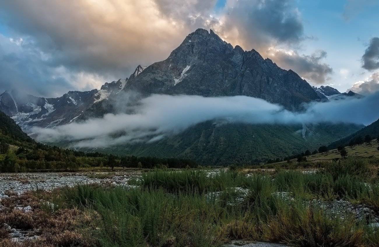 закат, горы, Эстелла