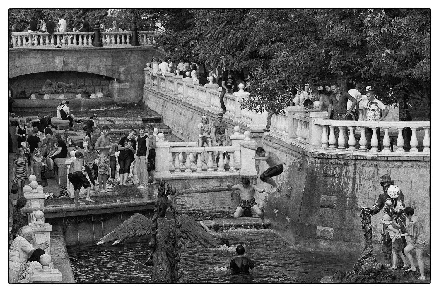 Moscow Russia People Park Summer Photo, Андреа Сивилотти