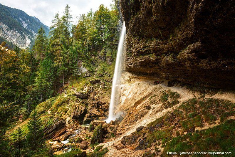 Словения, Водопад Перечник фото превью