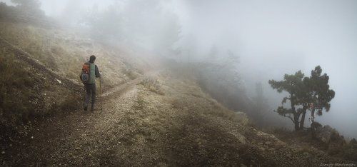 Спуск с Ай-Петри в Кореиз