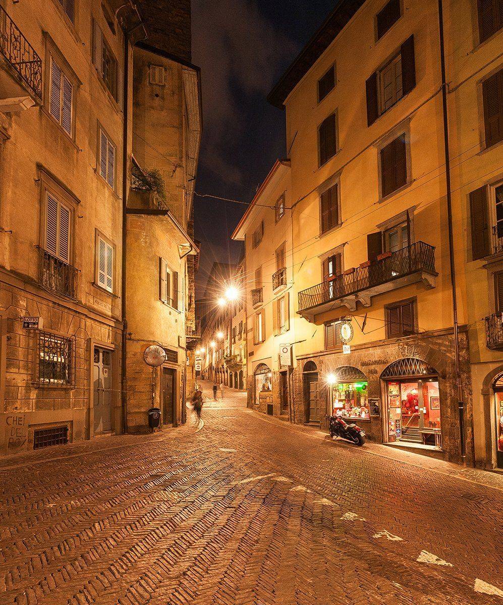 италия, улица, бергамо, Казаков Петр