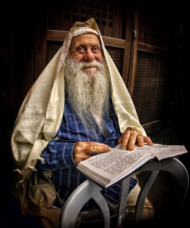 Портрет, лица, жанровый портрет, Roman Mordashev photography,  Санта из Иерусалима  фото превью