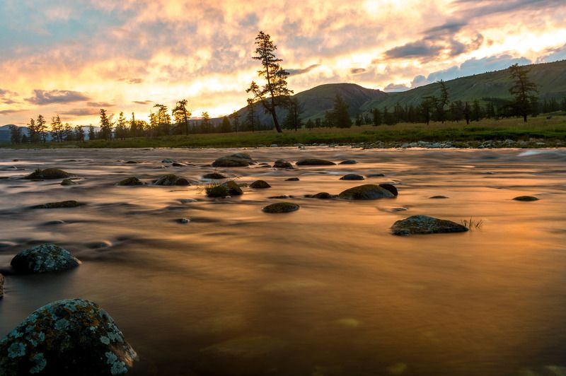 закаты  Их-Хоро-Гол фото превью