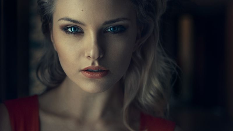 portrait, eyes, beautiful, sexy, polish, poland, canon, sigma Blue ice eyes фото превью