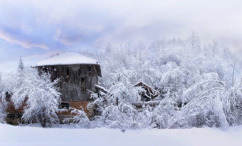 Зима в Балканских горах фото превью