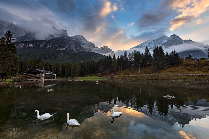 Лебединое озеро....Lago di San Vito фото превью