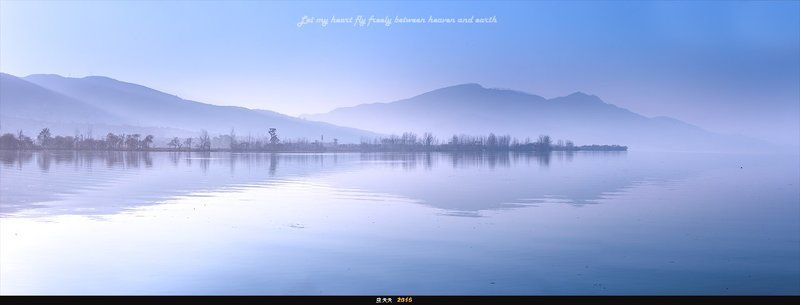 Qionghai  пейзаж  邛海风光 фото превью