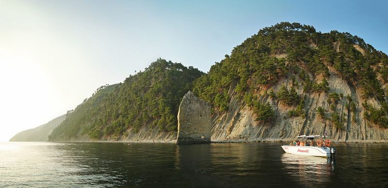 джанхот, , пицундские сосны, , джанхотский бор Скалистые пляжи Джанхота фото превью