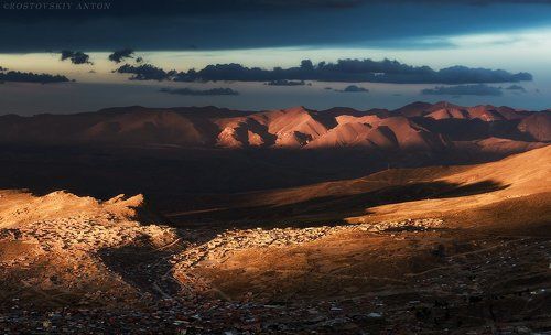 закат в Потоси