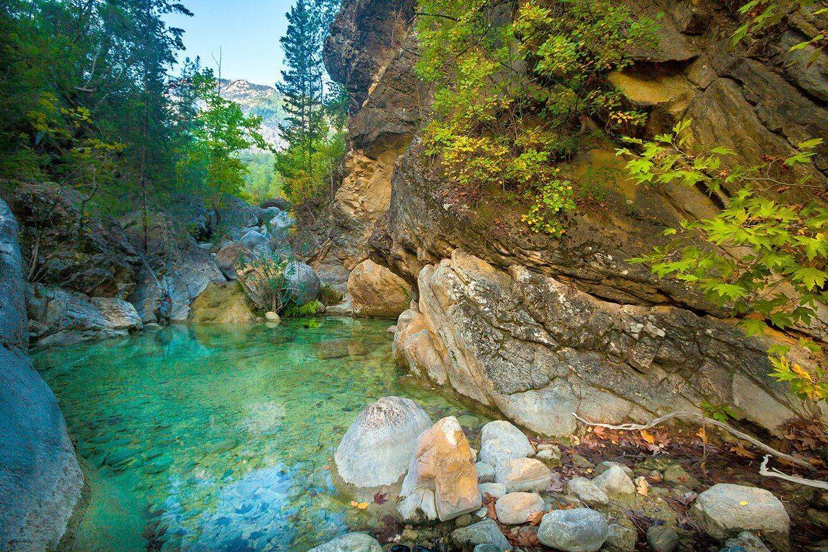 ликия, ликийская, тропа, турция, утро, озеро, благодать, Копычко Михаил