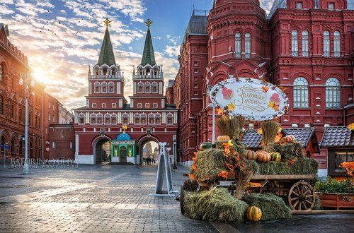 Тыквы на Манежной