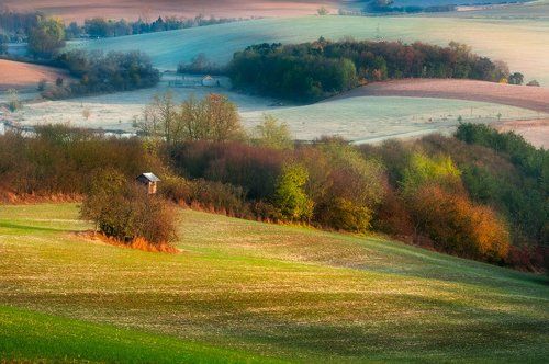 Лоскутки зимы и осени