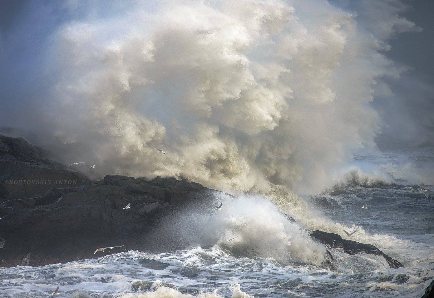 Iceland, Исландия, шторм, Антон Ростовский