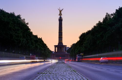 Berlin in the evening light