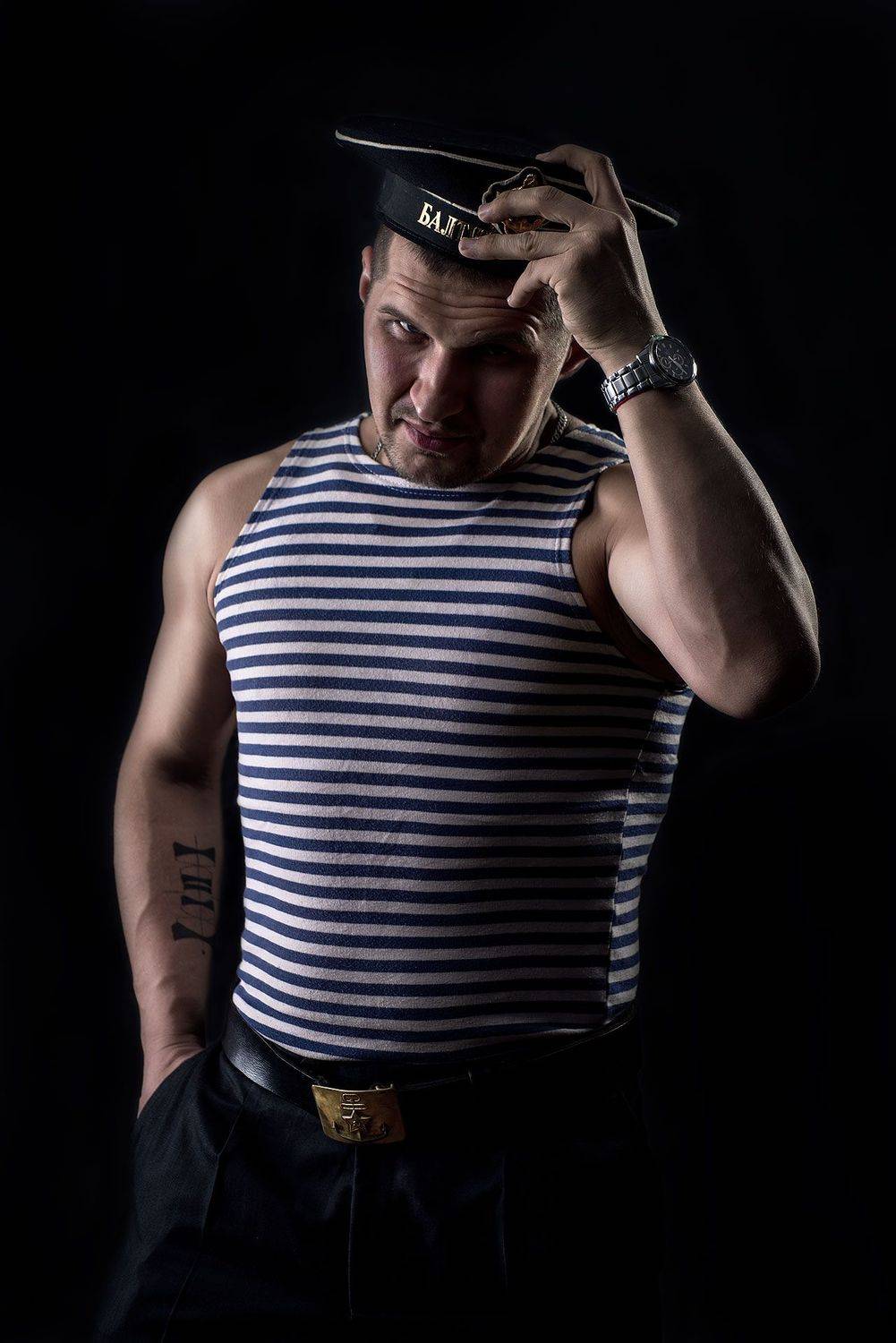 мужской портрет, , Борис Раба