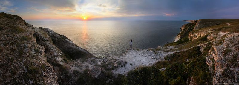 тарханкут, крым, море, скалы Последний романтик фото превью