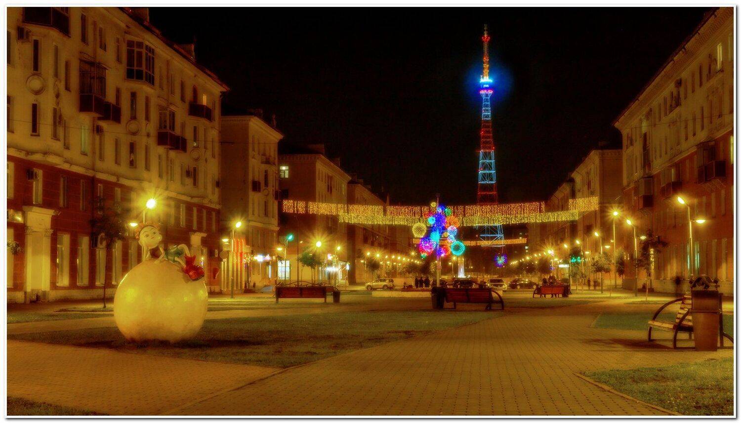 город, проспект, ночь , Александр Потапов