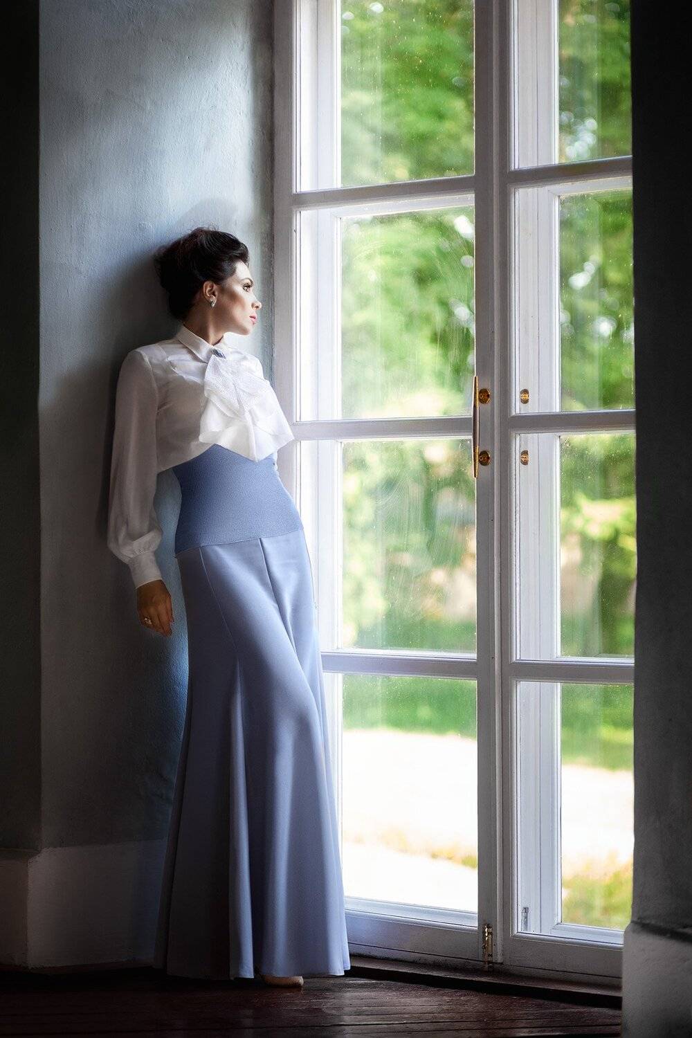девушка, окно, гламур, мода, Гроцкий Дима