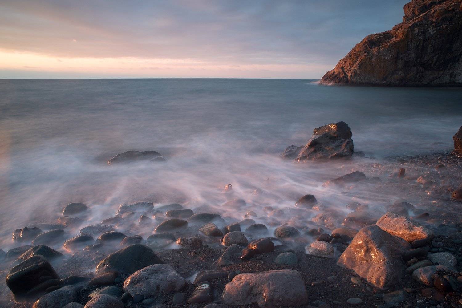 крым, море, горы, свет, закат, рассвет, природа, осень, Пеккер Сергей