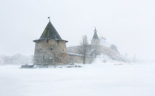 Кром в пелене зимы