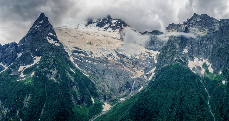 Pro горы, ледники и водопады фото превью