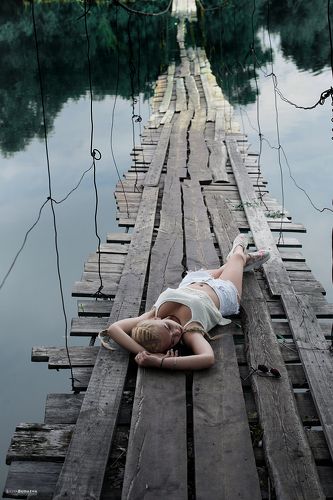 На озере