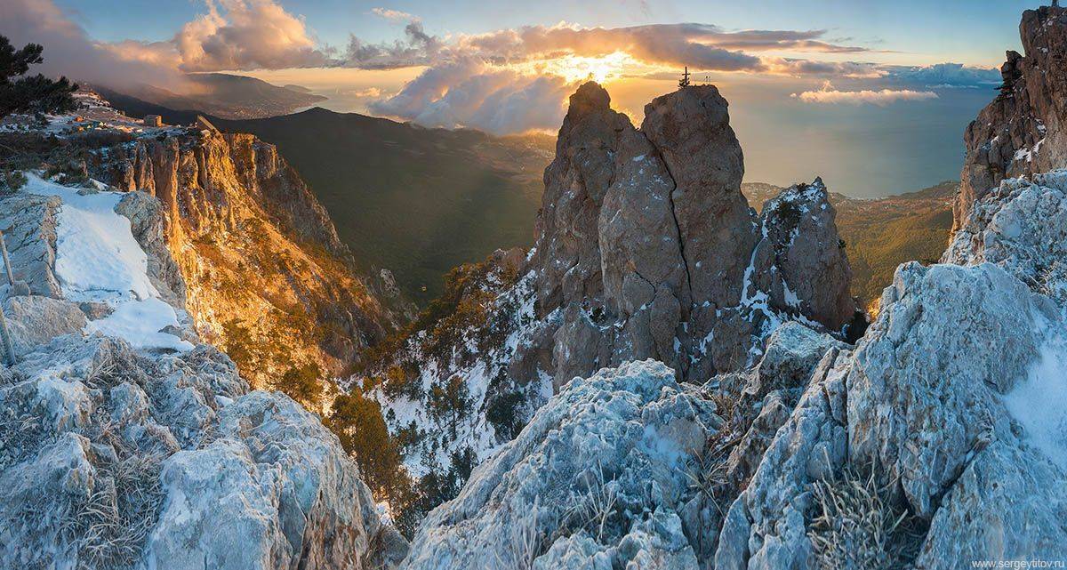 крым, ялта, ай-петри, зима, снег, мороз, туман, солнце, море, дерево, фотограф ялта, фотограф крым, яйла, зима ай-петри, Serge Titov