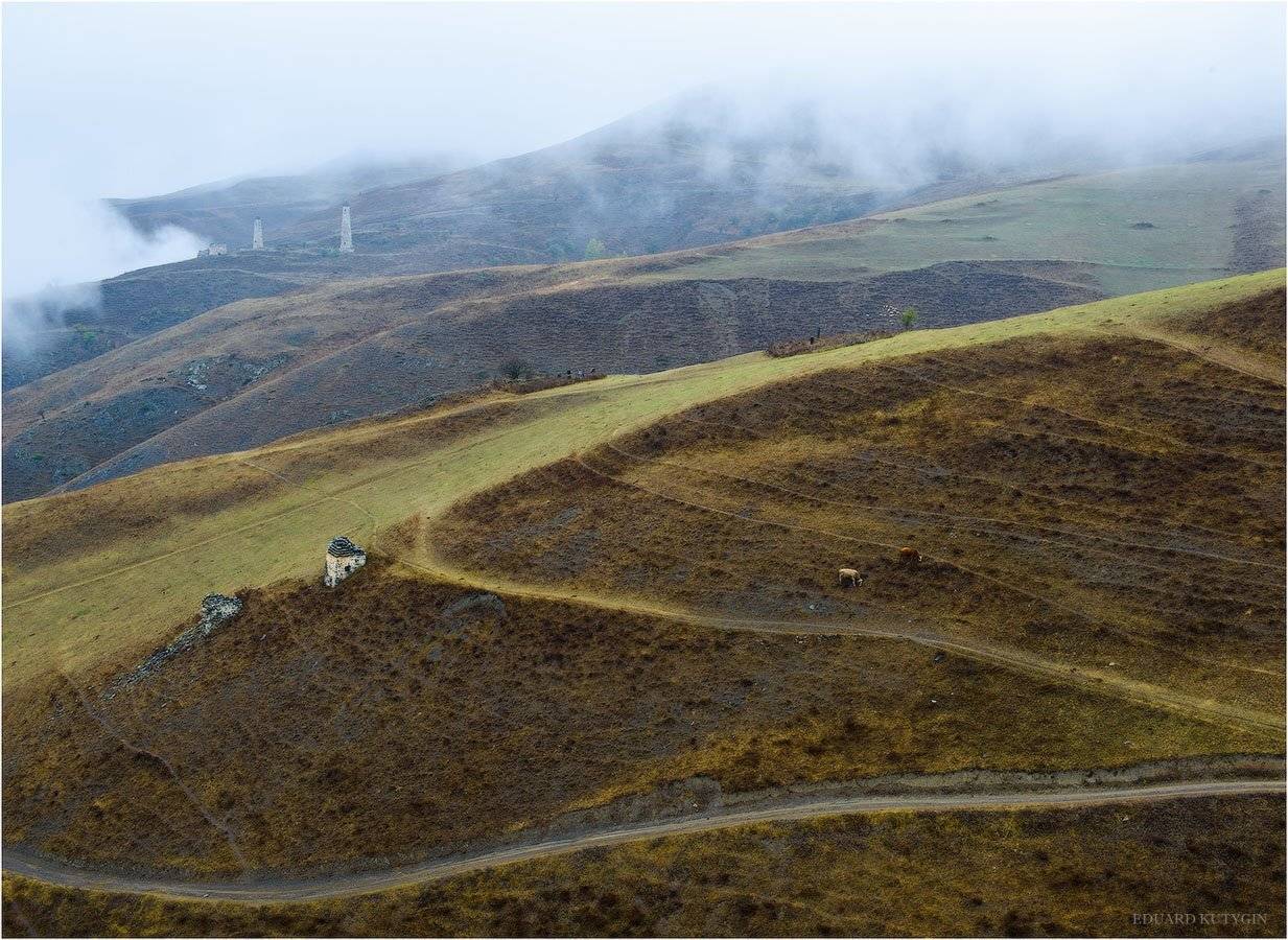 Кавказ, Ингушетия, Джейрахский, Эрзи, Кутыгин, склеп, башня, боевая, родовая, тропа, тропы, Кутыгин Эдуард
