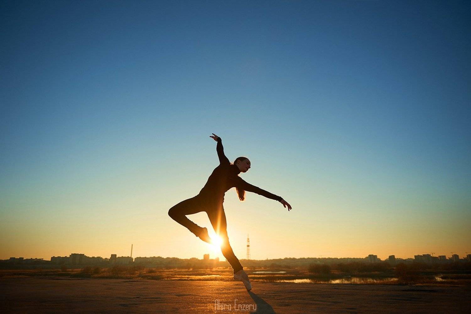 landscape, ballet, ballerina, dance, dancing,, Enzeru Akira